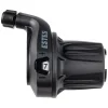 Microshift Estes Light Action Twist Shifter (Black) (w/ Optical Gear Indicator) (Right) (7 Speed) (For 1x)