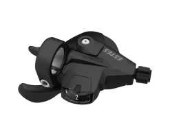 Microshift Estes Thumb Tap Mountain Shifter (Black) (w/ Optical Gear Indicator) (Left) (2x)