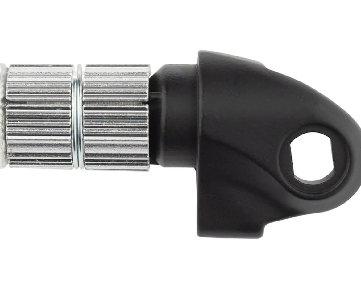 Microshift Mountain Pull Bar End Shifter Mount (Black/Silver) (Left) (microSHIFT Advent)
