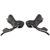 Microshift R10 Drop Bar Brake/Shift Levers (Black) (Standard Reach) (Pair) (2 x 10 Speed) (Shimano Compatible)