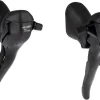 Microshift R7 Drop Bar Brake/Shifter Levers (Black) (Pair) (3 x 7 Speed) (Standard Reach) (Shimano Compatible)