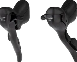 Microshift R7 Drop Bar Brake/Shifter Levers (Black) (Pair) (3 x 7 Speed) (Standard Reach) (Shimano Compatible)