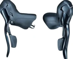Microshift R7 Drop Bar Shifter Set (Black) (2 x 7 Speed) (Pair) (Shimano Compatible)