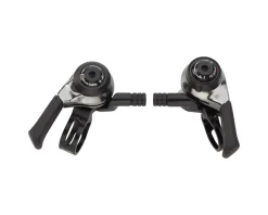 Microshift SL-M10/M11 Thumb Shifters (Black) (Pair) (2/3 x 10 Speed) (Shimano Compatible)
