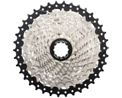 Microshift Sword H-Series Cassette (Satin Nickel) (10 Speed) (Shimano HG) (11-38T) (Full Steel Construction)