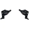 Microshift TS71 Thumb Tap Shifter Set (Black) (Pair) (3 x 9 Speed) (w/Optical Gear Indicator) (Shimano Compatible)
