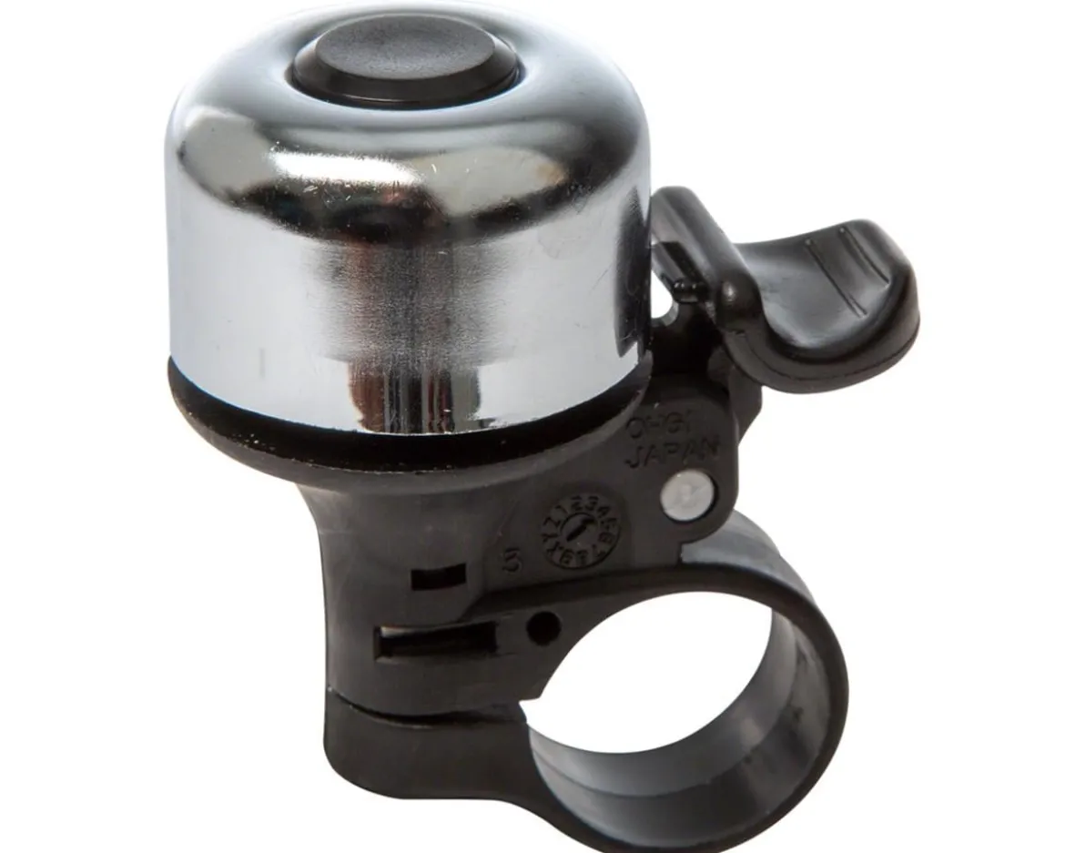Mirrycle Incredibell Brass Solo Bicycle Bell (Silver)