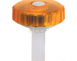 Mirrycle Incredibell JelliBell Bike Handlebar Bell (Tangerine)