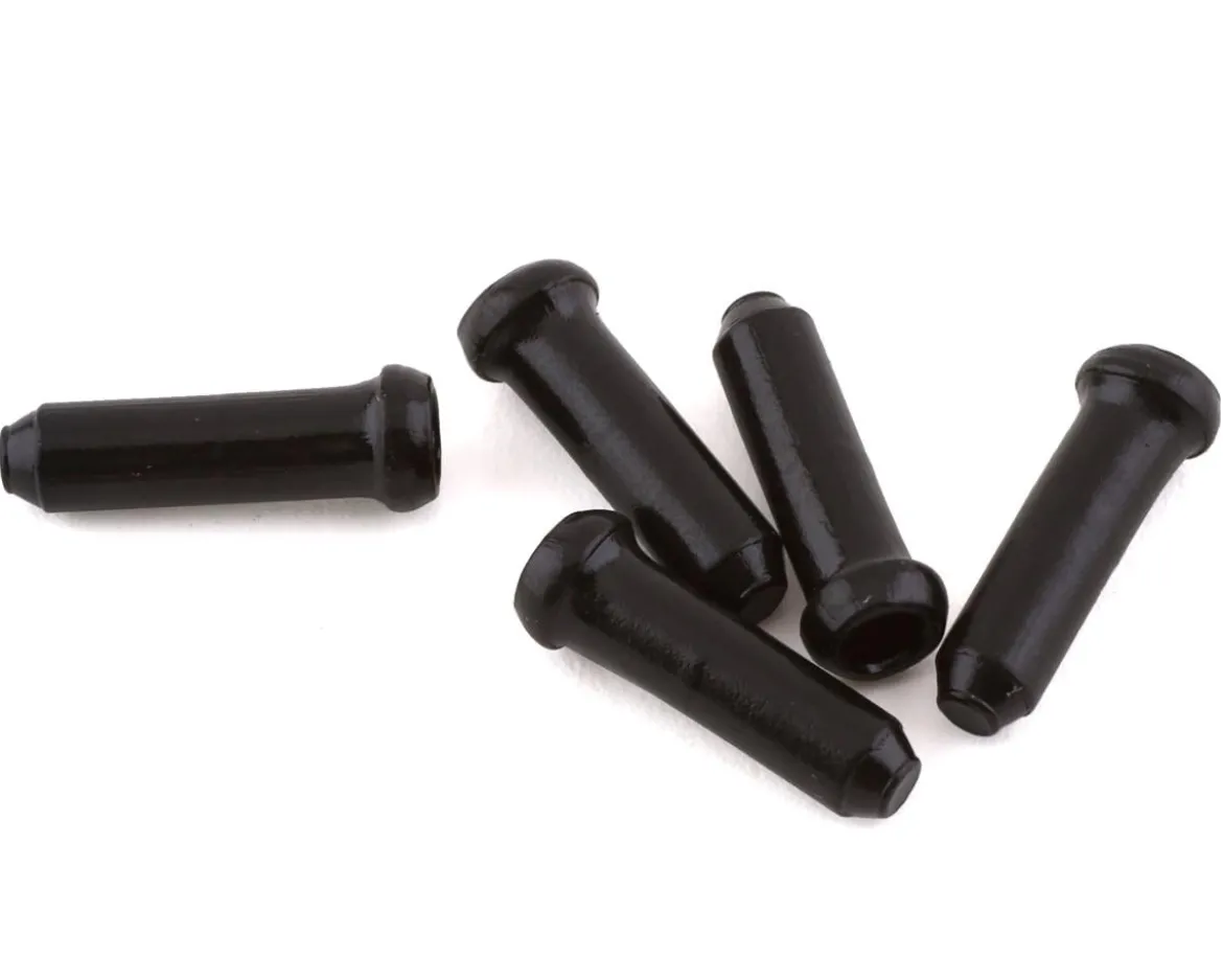 Mission Brake Cable End Crimps (Black) (5)