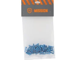 Mission 14G Alloy Nipples (Blue) (Bag of 40)
