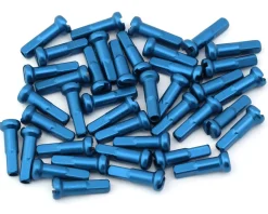 Mission 14G Alloy Nipples (Blue) (Bag of 40)
