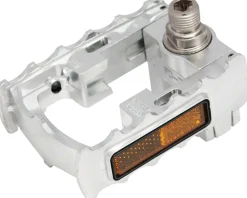 MKS FD-7 Folding Pedals (Silver) (Alloy)