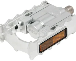 MKS FD-7 Folding Pedals (Silver) (Alloy)