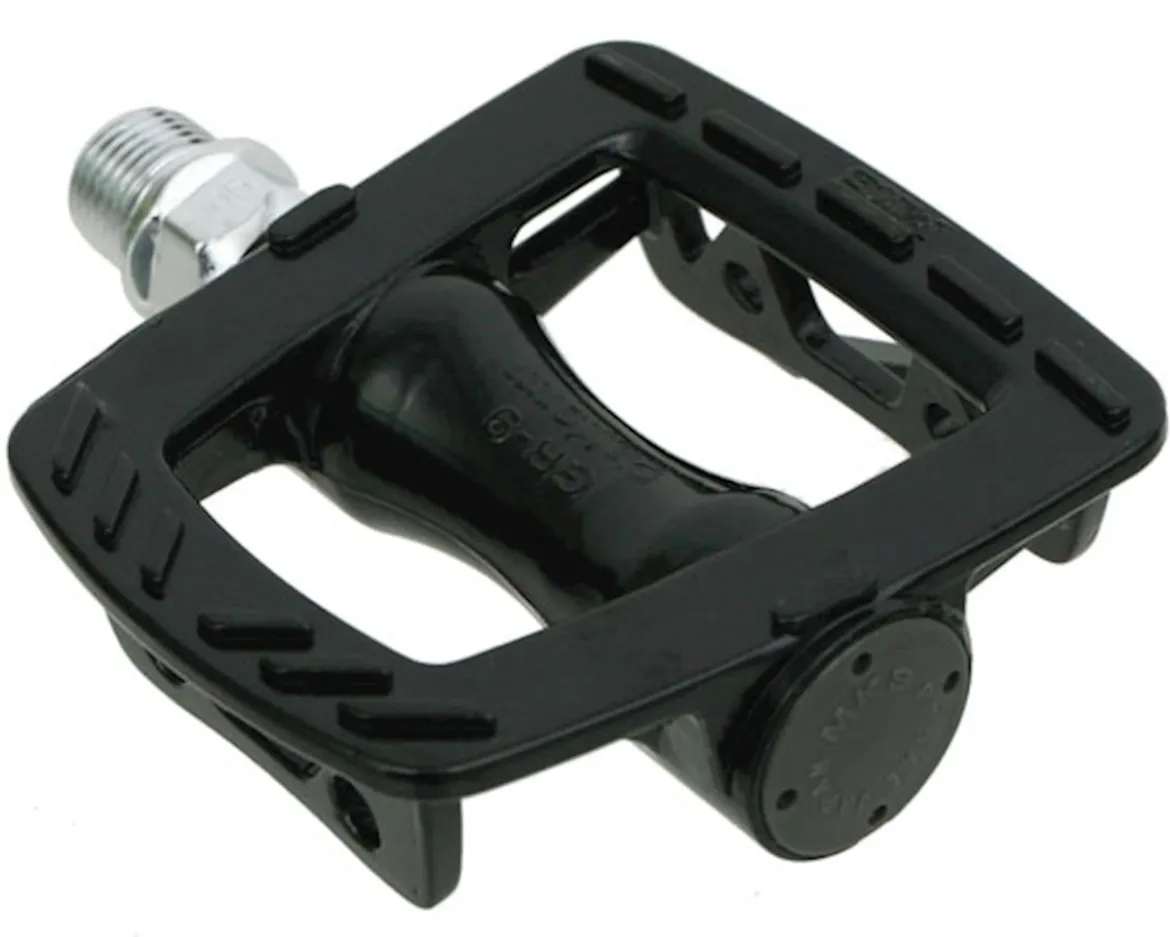 MKS GR-9 Platform Road Pedals (Black) (Toe Clip Compatible)