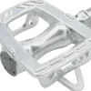 MKS GR-9 Platform Road Pedals (Silver) (Toe Clip Compatible)