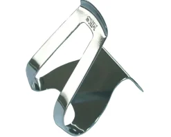 MKS Half Clip Mini Toe Clips (Chrome) (Pair)