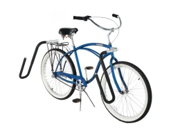Moved By Bikes Longboard Surfboard Bike Rack (Black)
