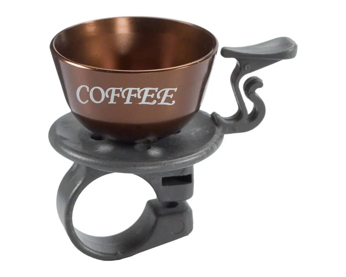 MSW Dimension Coffee Cup Bell (Brown)
