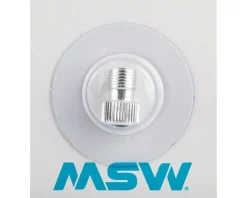 MSW Presta Valve Adapters (Silver) (Presta to Schrader) (Card of 12)