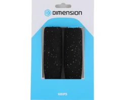 MSW Dimension Cork Mountain Grips (Black) (125mm)