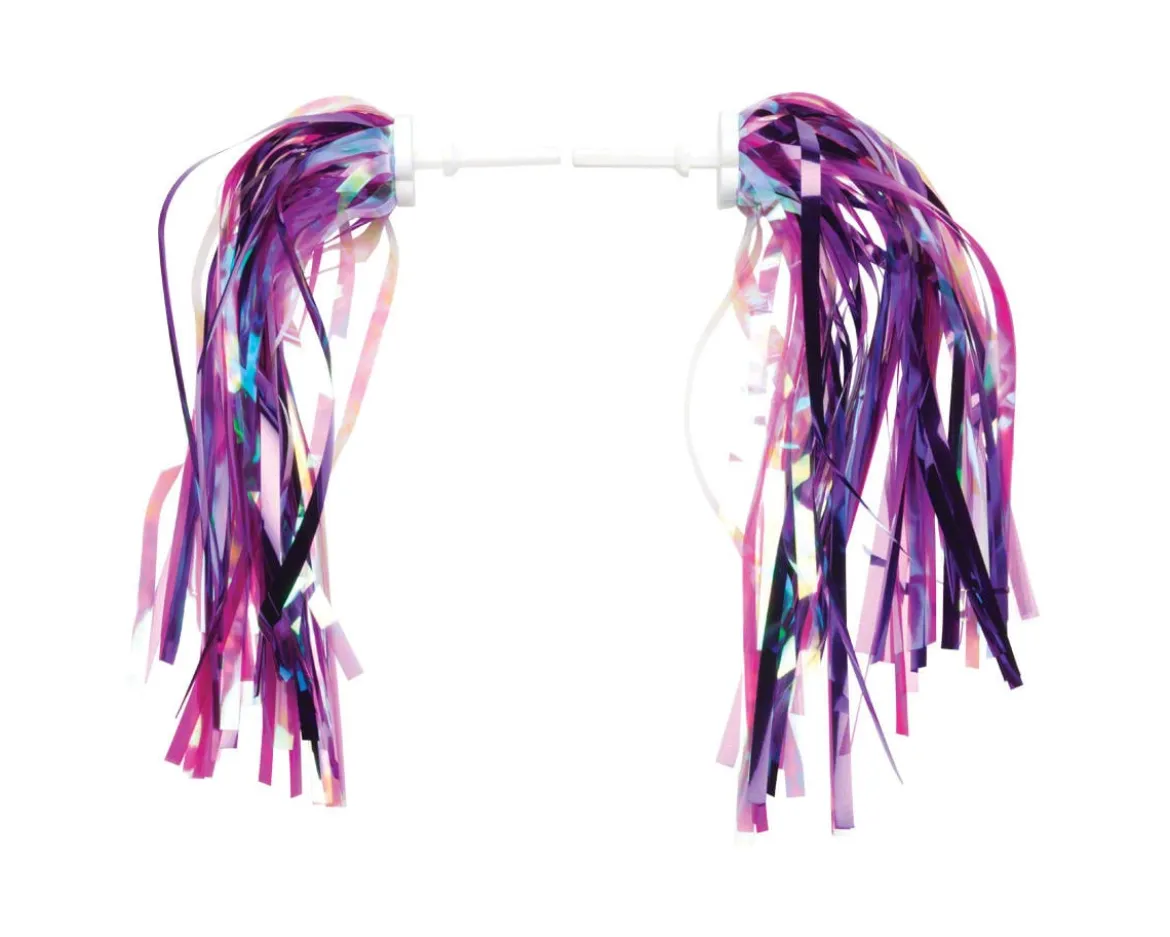 MSW Dimension Kid's Bike Streamers (Pink/Purple) (Pair)