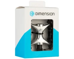 MSW Dimension Mountain Compe Pedals (Black/Silver)