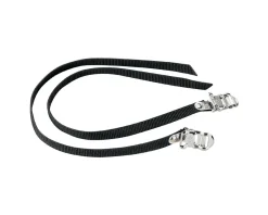 MSW Dimension Nylon 450mm Basic Toe Straps (Black) (Pair)