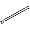 MSW Dimension Nylon 440mm Pro Toe Straps (Black) (Pair)