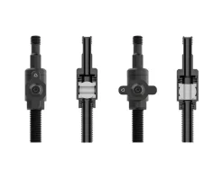 Muc-Off Big Bore Lite Tubeless Valves (Black) (Pair) (Small) (30mm)