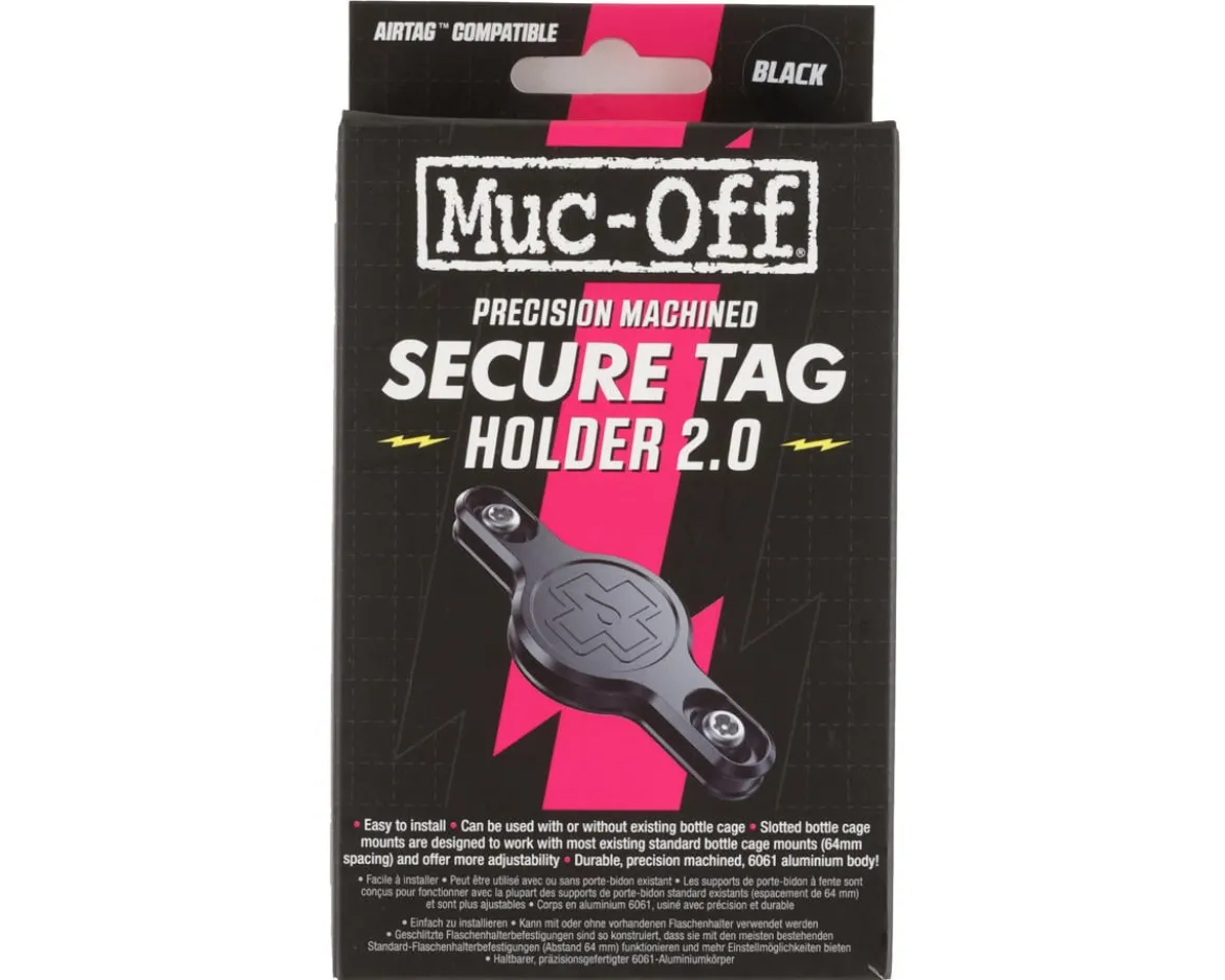 Muc-Off Secure Tag Holder 2.0 (Black)
