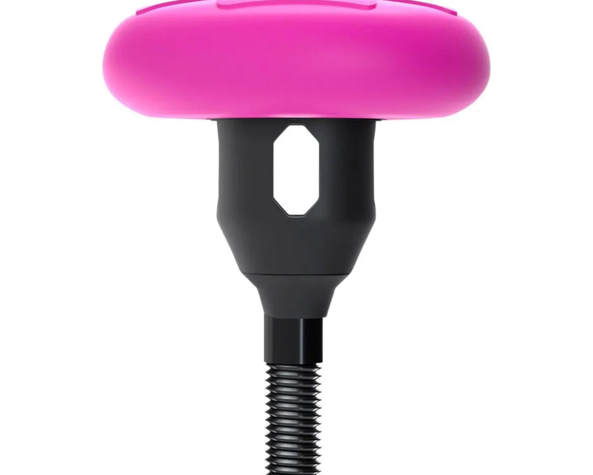 Muc-Off Stealth Tubeless Valve Tag Holder (Black/Pink)