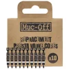 Muc-Off Tubeless Valve Box Refill (Black Valve Core) (Pack of 10)