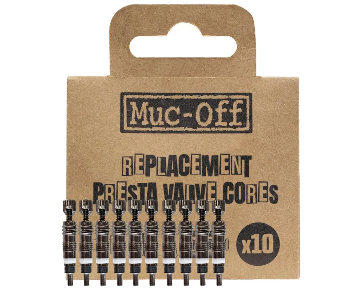 Muc-Off Tubeless Valve Box Refill (Black Valve Core) (Pack of 10)