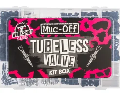 Muc-Off Workshop Tubeless Valve Box (Silver/Black)