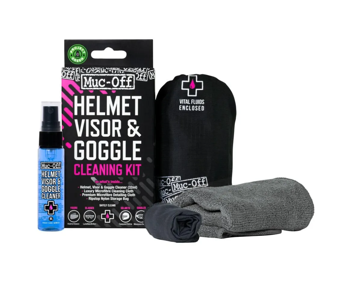Muc-Off Visor/Lens/ Goggle Cleaning Kit (Version 2)