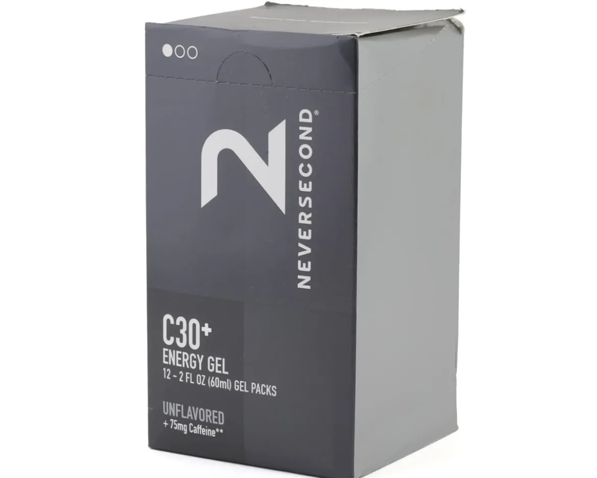 NEVERSECOND C30+ Caffeine Energy Gel (Unflavored) (12 | 2.03oz Packets)
