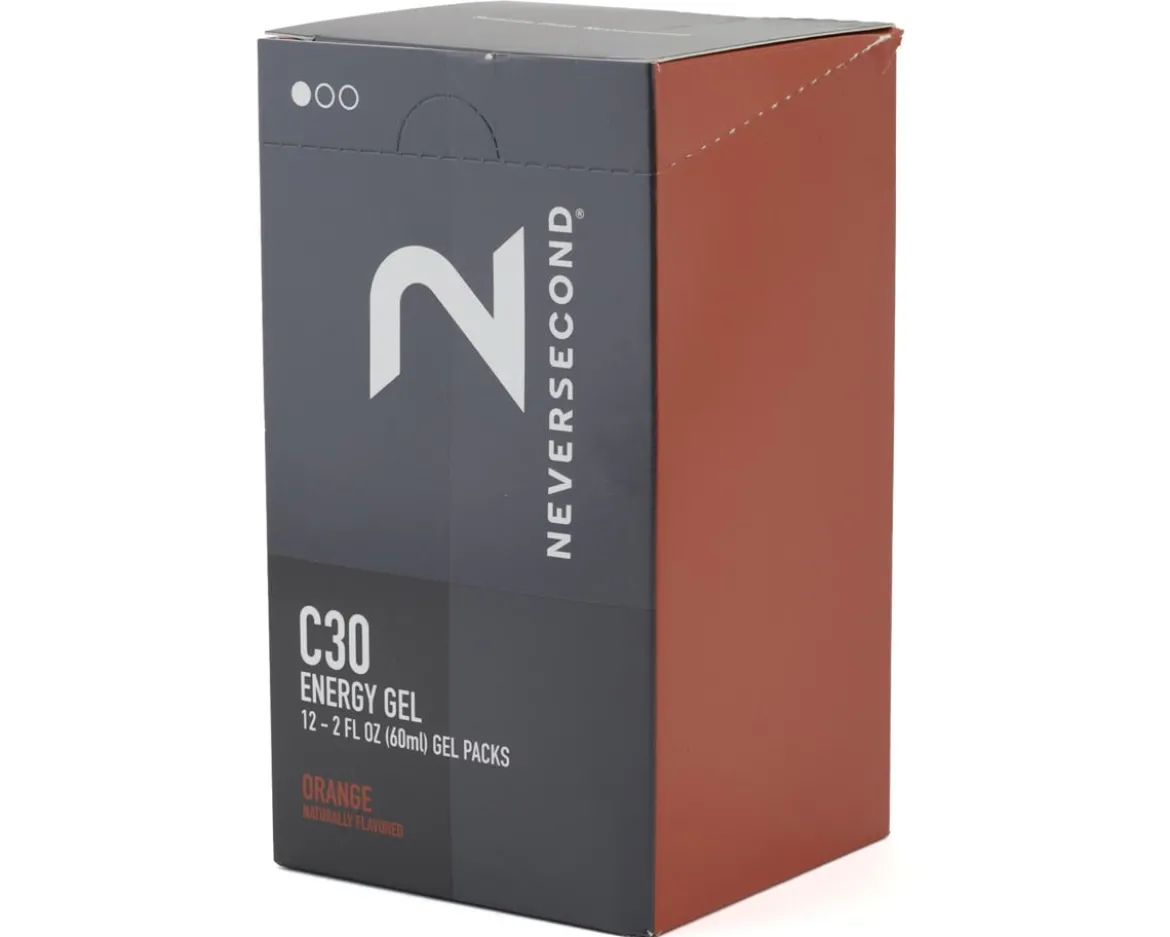 NEVERSECOND C30 Energy Gel (Orange) (12 | 2.03oz Packets)