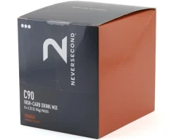NEVERSECOND C90 High-Carb Drink Mix (Orange) (8 | 3.31oz Packets)