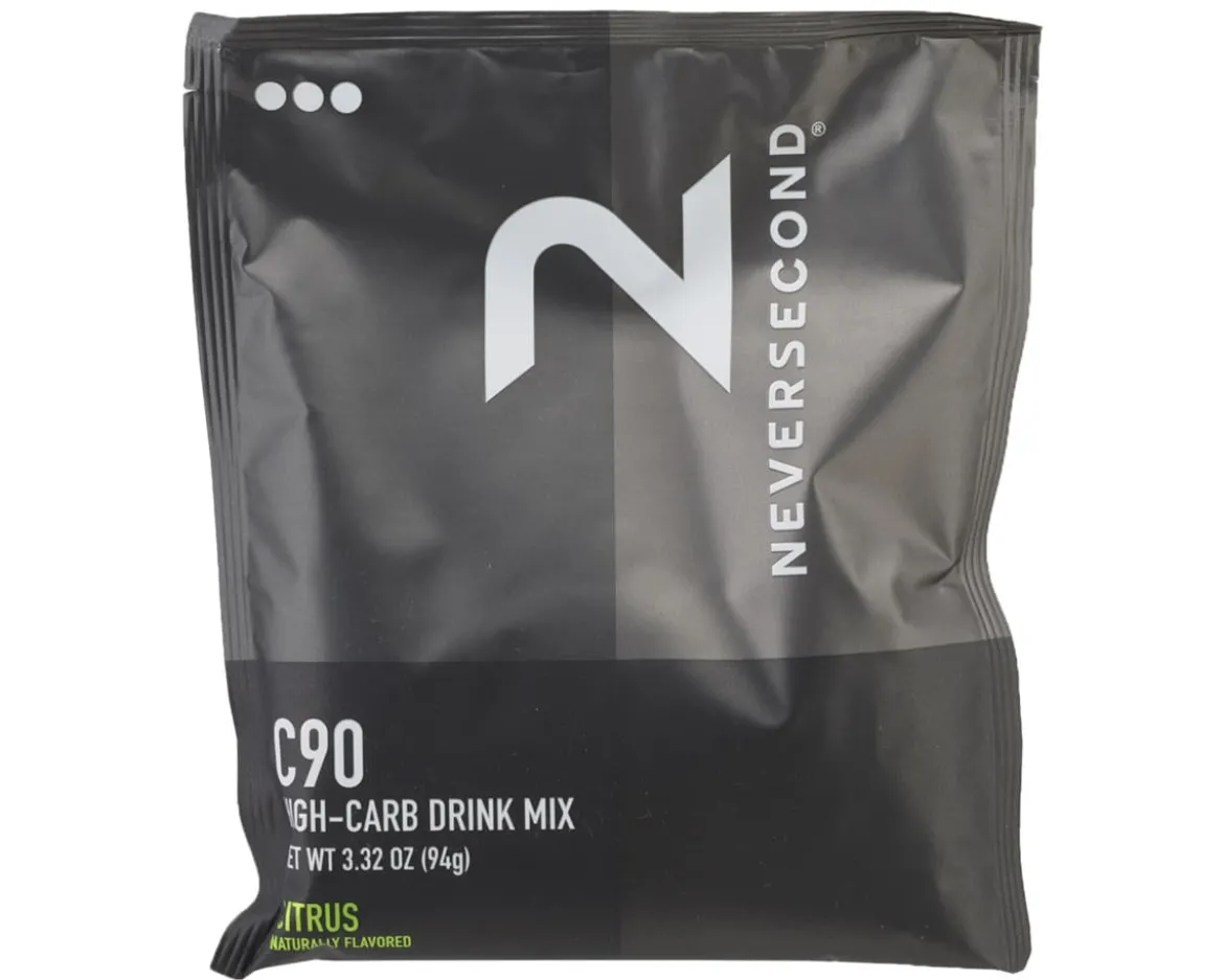 NEVERSECOND C90 High-Carb Drink Mix (Citrus) (8 | 3.31oz Packets)