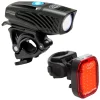 NiteRider Lumina Micro 1150 and Vmax+ 180 Headlight & Tail Light Combo (Black) (1150/180 Lumens)