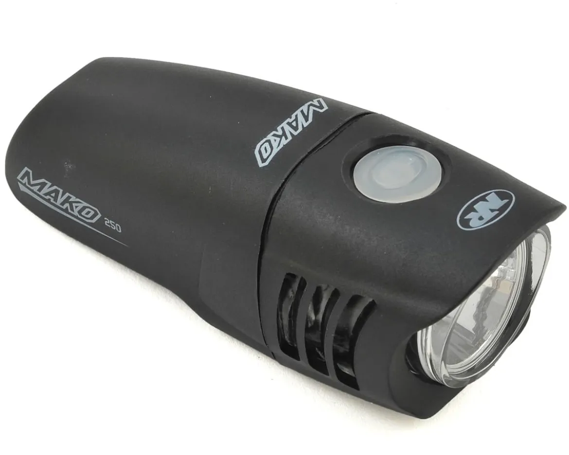 NiteRider Mako 250 LED Headlight (Black) (250 Lumens)