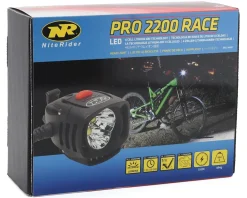 NiteRider Pro 2200 Race LED Headlight System (Black) (2200 Lumens)