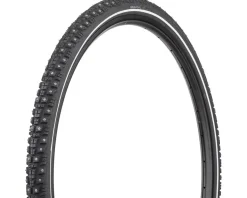 45NRTH Gravdal Tubeless Studded Gravel/Commuter Tire (Black/Reflective) (700c) (38mm) (252 Studs) (Winter Compound)