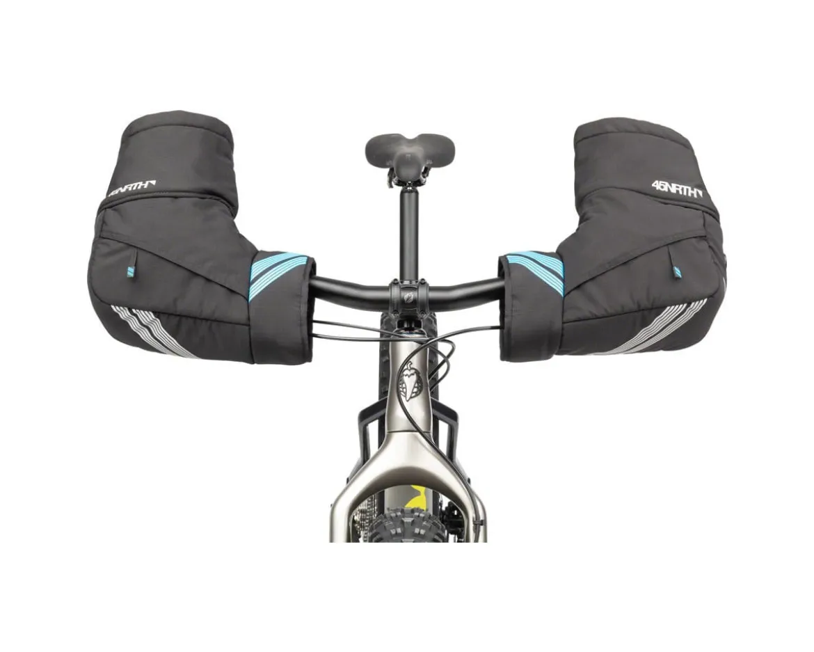 45NRTH Cobrafist Flat Bar Pogies (Black)