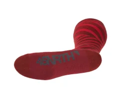 45NRTH Dazzle Midweight Knee High Wool Sock (Chili Pepper/Red) (S)