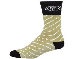 45NRTH Snow Band Midweight Wool Sock (Sage/Rosin) (S)