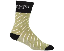 45NRTH Snow Band Midweight Wool Sock (Sage/Rosin) (S)