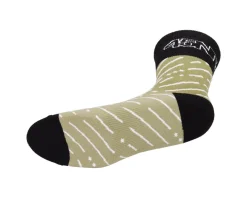45NRTH Snow Band Midweight Wool Sock (Sage/Rosin) (S)