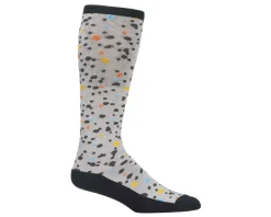 45NRTH Speck Heavyweight Knee High Wool Sock (Grey/Dark Blue) (S)
