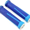 ODI AG-1 Aaron Gwin V2.1 Lock-On Grips (Bright/Light Blue) (135mm)